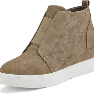 DREAM PAIRS Women’s Platform Wedge Sneakers Ankle Booties